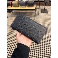 ราคา COACH Accordion Wallet In Signature Leather รุ่น CE551(กระเป๋าสตางค์ใบยาวซิปรอบ) (28667974342)