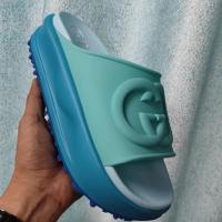 ราคา รองเท้าสวมมือหนึ่งSize38สีฟ้า (24635787515)