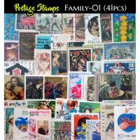 ราคา ครอบครัวผู้ปกครองรักแสตมป์ที่แตกต่างกันทั้งหมดใช้แสตมป์ไปรษณีย์ทั่วโลกชุดครอบครัวแสตมป์ Keluarga Setem (19780233566)