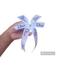 ราคา โบว์Dior โบว์นักเรียน โบว์มีลายพิม กิ๊บติดผมโบว์ โบว์อนุบาล โบว์เด็กประถม (14697774475)