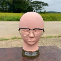 ราคา กรอบแว่นตา REGI AL ทรงวินเทจ กรอบสีดำทอง ขาสีทองดำ สภาพตัวสวย ส่วนงานขาสวย ขาแข็งแรง (57451216433)