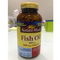 ราคา Nature Made Fish Oil (with Omega 3 360mg.) (1540915889)