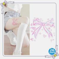 ราคา สติกเกอร์รอยสักชั่วคราว กันน้ํา ประดับโบว์ สีชมพู (22946286669)