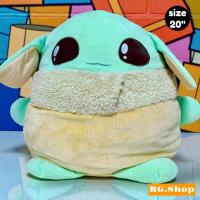 ราคา ✅สินค้าพร้อมส่ง‼️✅Star Wars The Child Grogu Baby Yoda Jumbo Plush 20” Large Squishy ตุ๊กตาโยดา นุ่ม ไซส์จัมโบ้ (46002746350)