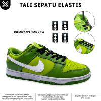 ราคา เชือกผูกรองเท้ายางยืดแบนพร้อมตัวล็อคพรีเมี่ยม (19282024746)