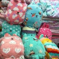 ราคา หมอนผ้าห่มตุ๊กตาผ้าห่มนาโนขนาด 3.5 ฟุต (1472150775)