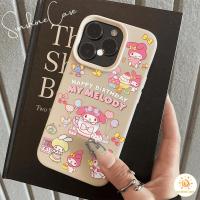 ราคา พร้อมส่ง เคสไอโฟน15 การ์ตูนเมโลดี้สวย เคสลายลิ้นจี่ใช้กับIPhone11 12 13 14 15 16 Pro PROMAX 7/8PLUS X/XR/XSMAX กันกระแทก (28084373442)