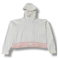 ราคา NEW BALANCE Preloved เสื้อครอปลําลองสีขาว (29493509342)