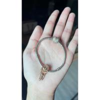 ราคา Pandora แพนดอร่า มือสอง สภาพใหม่ charm ชาร์ม ตัวล็อค กำไล (18596234083)