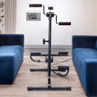 ราคา จักรยานมินิฟิตเนสอเนกประสงค์มือเท้าปั่นพับได้ช่วยออกกำลังกายแขนขาผู้ป่วยอัมพฤกษ์อัมพาตใช้งานง่ายทุกบ้านทุกวัย พับได้ (42974699161)