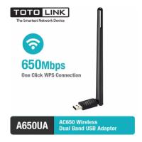 ราคา ตัวรับสัญญาณ WiFi TOTO LINK 650Mbps USB มีเสาในตัว รุ่น A650UA (Lifetime Forever) (7571663021)