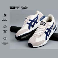 ราคา (URBANKS) ONITSUKA TIGER CALIFORNIA รองเท้าผ้าใบผู้ชายและผู้หญิง CASUAL DAILY TRAINING SHOES CREAM สีดํา (40765253603)