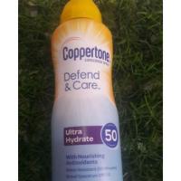 ราคา DEFECTS NoSealed Coppertone Defend & Care Ultra Hydrate SPF50 สเปรย์กันแดด คอปเปอร์โทน ให้ผิวชุ่มชื้นเป็นพิเศษ บำรุงผิว (2472450259)
