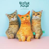 ราคา หมอนแมวรูปสัตว์ 3D ขนาด M | หมอนแมวขี้เหร่ BZ506 (54850576976)