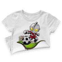 ราคา 2024ยูโรยูฟ ่ าฟุตบอลอุลตร ้ าแมน Unisex เด ็ กเสื ้ อยืดฟุตบอลอะนิเมะเสื ้ อผ ้ า Kemeja สไตล ์ Kameja T-shirt (27303116364)