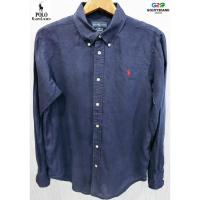 ราคา Ralph Lauren แท้ เสื้อเชิ๊ตแขนยาวสปอตสีกรม (6613019293)