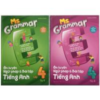 ราคา หนังสือ - Ms Grammar - Grammar Review และ แบบฝึกหัดภาษาอังกฤษ ป.4 เล่ม 1 + 2 (Megabook) (25641963642)