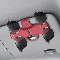 ราคา รถ Sun Visor กล่องแว่นตาแม่เหล็กหนังแว่นตากันแดดคลิปเหมาะสําหรับ Ford Escape Everest ไทเทเนียม Focus Ranger Mondeo S-MAX Kuga Mustang KA Fiesta (25339835509)