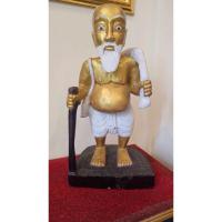 ราคา ชูชกบันดาลทรัพย์ C16 ชูชกไม้แกะ สูง 49 ซม. (26958728416)