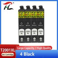 ราคา ภาพใหญ่: 4Black T2001 T 2001 Epson เปลี่ยนตลับหมึกพิมพ์ T201XL สำหรับพนักงาน W (24309158057)