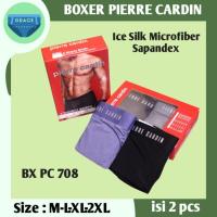 ราคา PIERRE CARDIN PC 708 กางเกงบ็อกเซอร์ผู้ชาย 2 ชิ้นพรีเมี่ยม (18592132072)