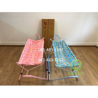 ราคา เปลไกว เปลเรือ เปลเรือคุณหนู สีฟ้า-ชมพู เปลเด็ก เปลญวน พร้อมมุ้งคุมลายลูกไม้ wb99 (4051268678)