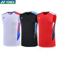 ราคา โยเน็กซ์ เทนนิส ชุด ขนนก เสื้อผู้ชายและผู้หญิงตาข่ายระบายอากาศแขนกุดเสื้อกล้าม 2025 ใหม่กีฬาชุดทีม (28722373521)