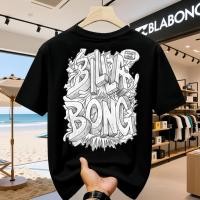 ราคา KATUN BILLABONG สไตล์คลาสสิก - ผ้าฝ้ายแท้ 100% Oversize Unisex ผู้ชายผู้หญิง Streetwear Retro เสื้อยืด (52654275710)