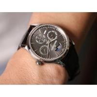 ราคา V9 ผู้ผลิต Master Jaguar Perpetual Calendar นาฬิกากลไกอัตโนมัติ 39 มม. การเคลื่อนไหว 868 ดั้งเดิมฟังก์ชั่นทั้งหมด (50603125175)