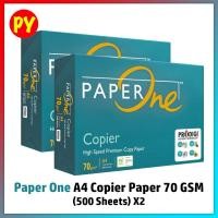 ราคา PaperOne กระดาษ A4 - กระดาษ 70 แกรม One A4 (500 แผ่น) X 2 แพ็ค (23868976937)