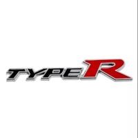 ราคา โลโก้ TYPE R. โลหะ. ติดท้ายรถ HONDA (6537127826)