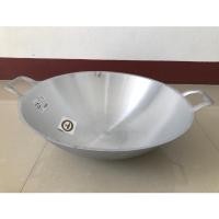 ราคา กระทะ2หู กระทะอลูมิเนียม กระทะ2หูกลึงอลูมิเนียม ขัดเงา (รุ่นหนา) ขนาด 18/20/22/24 นิ้ว (ตราจระเข้ ศรคู่/หัวม้า) (17856844124)