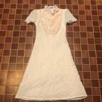 ราคา เดรสขาวสีขาวงานป้ายออเร้น (2054715154)