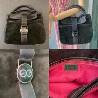 ราคา Escada Sport black leather handbag (27481727315)