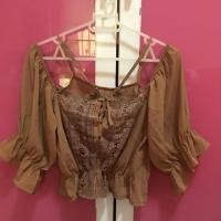 ราคา เสื้อคล้องแขน สายเดี่ยว เหมาะกับสาวไซส์ m-l ค่ะ (817245662)