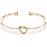 ราคา Pavoi กําไลข้อมือเคลือบด้วยทองคำ 14K แบบInfinity Knot สำหรับผู้หญิง (46303401234)