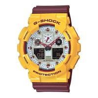 ราคา Casio G-Shock นาฬิกาผู้ชาย สีเหลือง รุ่น GA-100CS-9ADR (139749970)