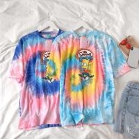 ราคา เสื้อ Oversize มัดย้อมลายซิมสัน สีพาสเทล (1987065256)