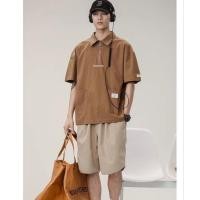 ราคา ชุดคนอ้วน เสื้อคนอ้วน 90-150kg เสื้อโปโล คนอ้วนก็ใส่ได้ เสื้อเชิ้ตแขนสั้นผู้ชาย ผ้านิ่มนุ่ม เบา (27855225298)