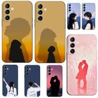 ราคา เคสคู่ เคสไอโฟนคู่ Samsung Galaxy A34 A54 5G เคสคู่ iPhone Case Silicone เคสน่ารัก เคสสีชมพู เคสเท่ๆ เคสชมพู เคสลาบูบู้ @10011 (42904271796)