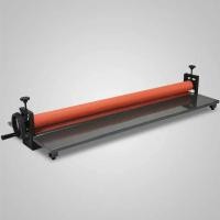 ราคา 130x38x22 cm Cold Laminator Machine Manual Vinyl Photo Film Cold Laminator Hand Crank Pressure Cold (48852937570)