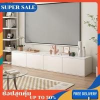 ราคา ชั้นวางของ วางทีวี ขนาด240/160/80 ตู้ทีวี พร้อมช่องเก็บของ หรูหรา ทันสมัย สไตล์โมเดิร์น เรียบง่าย ไม้เนื้อแข็ง (23060628828)