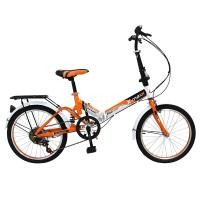 ราคา K-BIKE MAXX จักรยานพับได้ FOLDING BIKE 20 นิ้ว 6 Speed รุ่น 20K62 New Design (ส้ม/ขาว) (724708384)