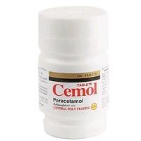 ราคา Cemol paracetamol พาราเซตามอล 500 mg ปวดหัว ลดไข้ 100 เม็ด*พร้อมส่ง (10458856303)