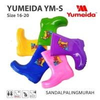 ราคา YUMEIDA YM-S รองเท้าบูทเด็กยางเคลือบเงา - รองเท้าบูทยางเคลือบเงา (56554164562)