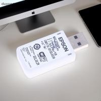 ราคา (duyongsun) ใหม่ ELPAP10 สําหรับโปรเจคเตอร์ WWireless Card V12H418P12 WN7512BEP สําหรับ WIRELESS WIFI USB LAN ADAPTER 802.11B/G/N F/S [ใหม่] (51551333078)