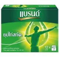 ราคา Brand's Essence of Chicken แบรนด์ ซุปไก่สกัด สูตรต้นตำรับ 42ml. x 12 ขวด (21885886333)