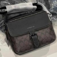 ราคา แท้ พร้อมส่ง COACH Hudson Crossbody In Blocked Signature Canvas รุ่น C8143 CB846 C6080 CR389 (21118371659)