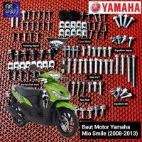 ราคา Yamaha Mio Smile Body Bolts/Mio Smile fullset Bolts - Yamaha Mio Smile Complete Body Bolts (41005056589)