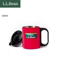 ราคา L.L.Bean แก้วพกพาพร้อมฝาปิด220ml. Outdoor แคมป์ปิ้ง (17288924763)